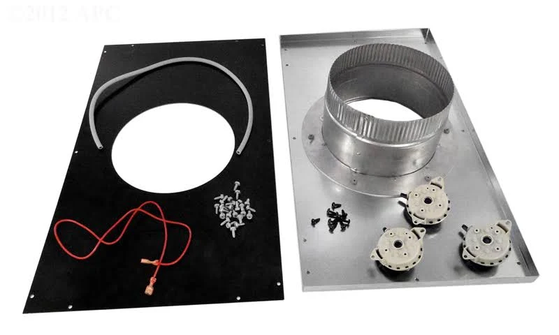 Hayward UHXNEGVT14001 Negative Pressure H400FD Indoor Vent Adapter Vertical Replacement Kit