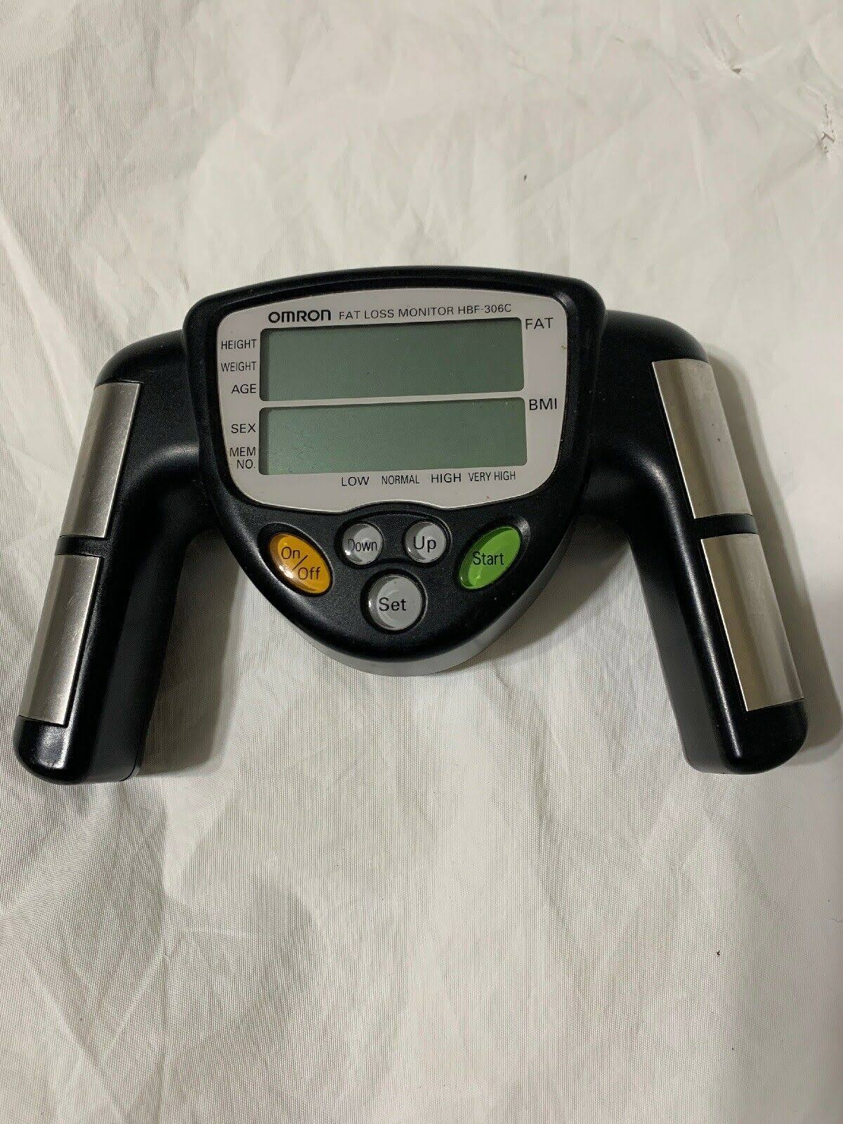 Omron Hbf-306c Fat Loss BMI Monitor Tracker - Black