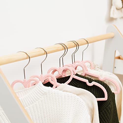 Montessori Clothing Rack for Toddler Furniture Wooden Wardrobe Shelf Clothes Kids Birthday Gift Dress up Wood Display Baby Storage Child Size Children Girl Boy Room Decor (Dark Walnut)