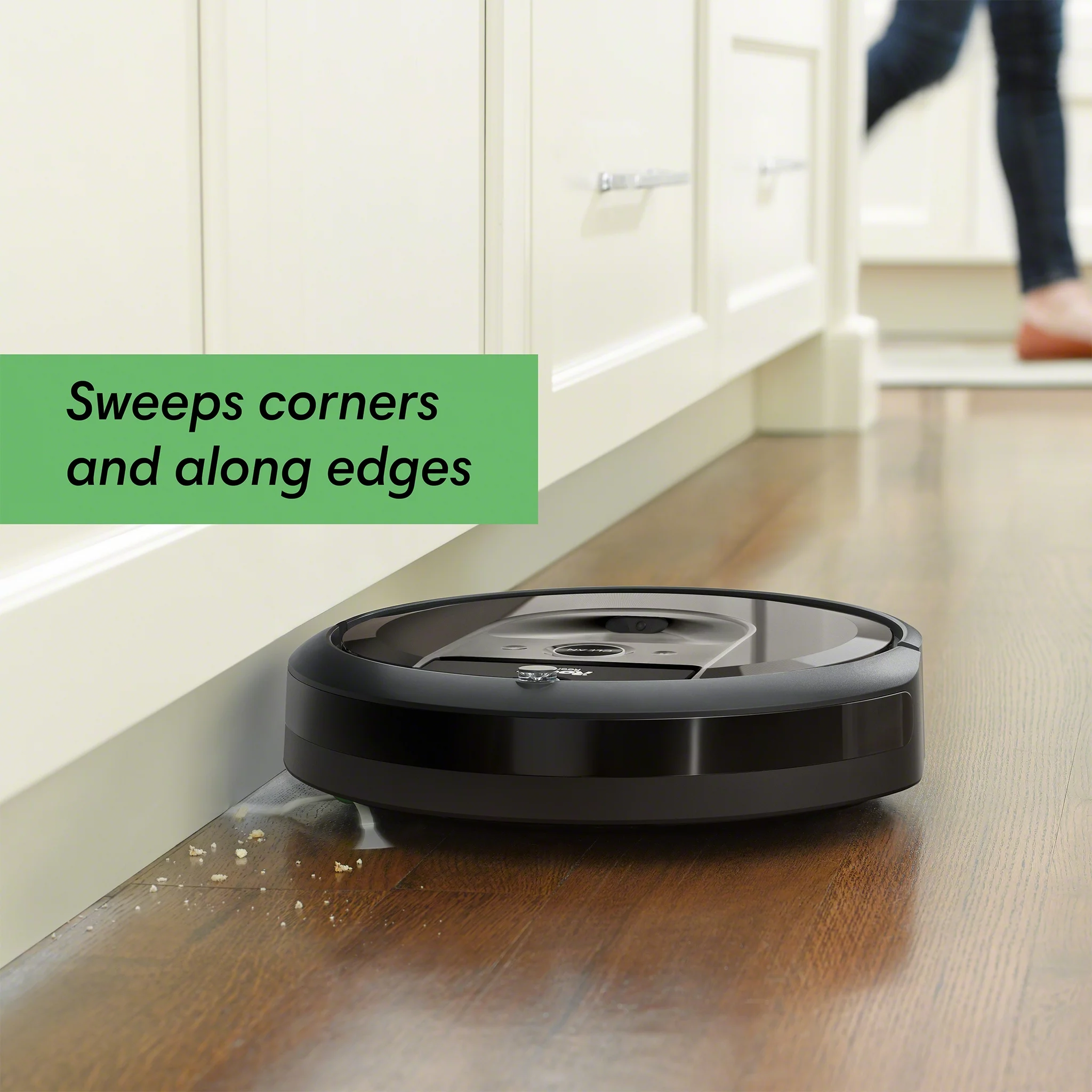 iRobot Roomba i7 (7150) Robot Vacuum- Wi-Fi Connected, Smart Mapping, Works with Google Home, Ideal for Pet Hair, Carpets, Hard Floors