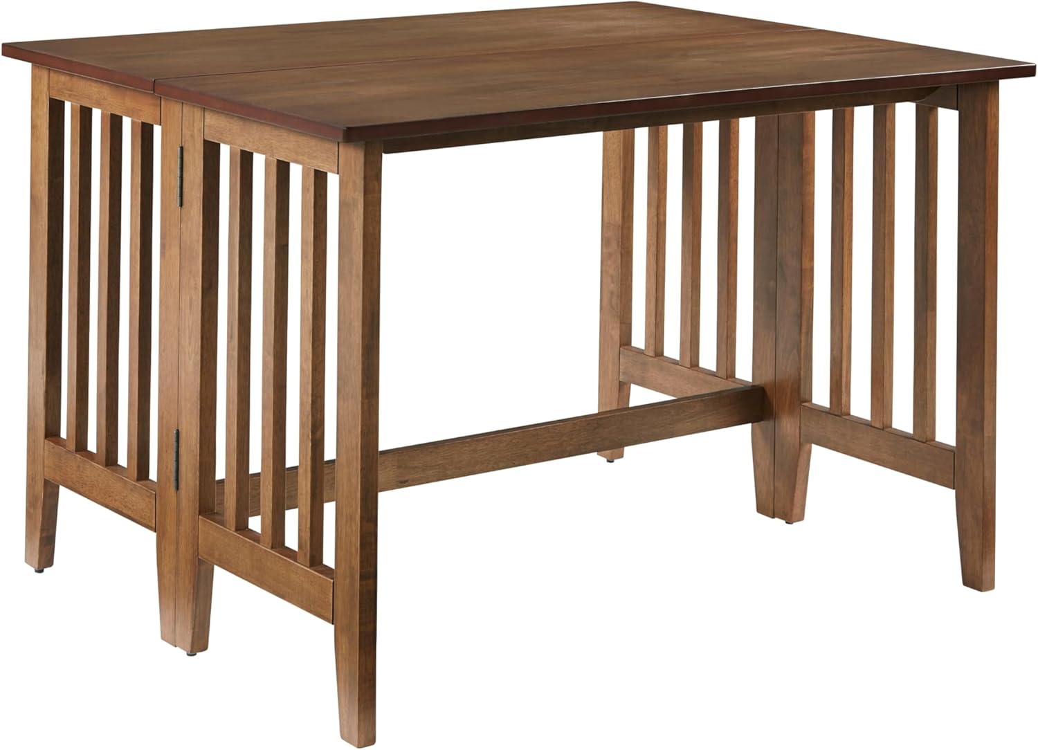 Progressive Furniture Drop Leaf Dining Table- Walnut (Chairs Sold Separately)
