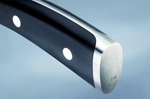 Wusthof WU4176 Classic Ikon 7-Inch Santoku Hollow Edge Black