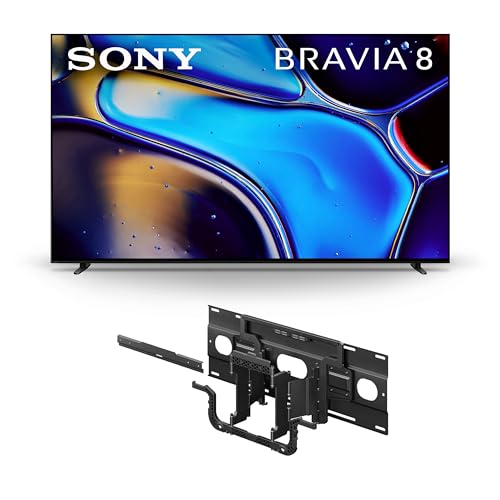 Sony 65 Inch OLED 4K Ultra HD TV BRAVIA 8 Smart Google TV with Dolby Vision HDR and Exclusive Features for PlayStation 5 (K-65XR80)