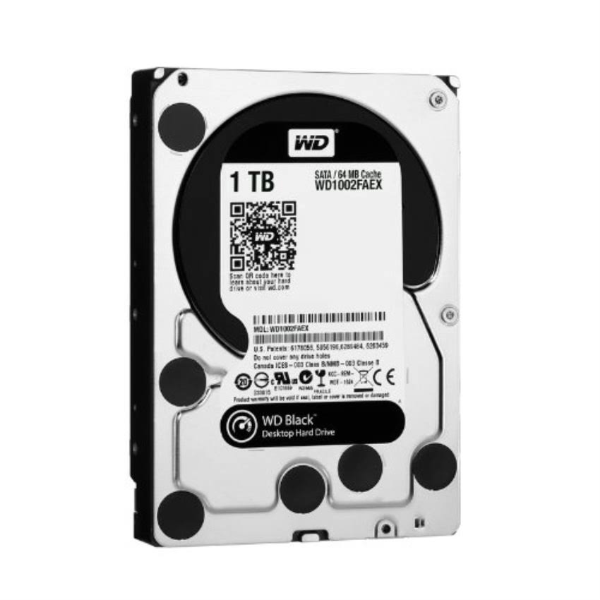 WD Black 1TB 3.5-inch SATA Hard Drive - WD1002FAEX