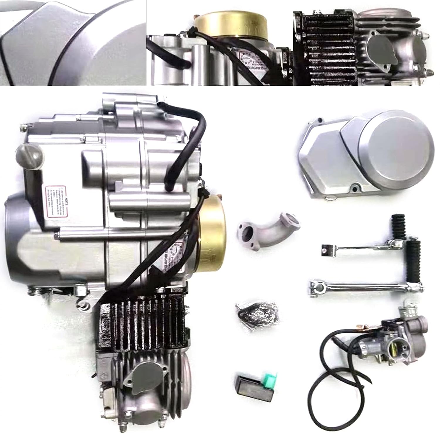 140cc 4-Stroke Racing Engine Single-Cylinder Motor For Pit Dirt Bike Honda CRF50