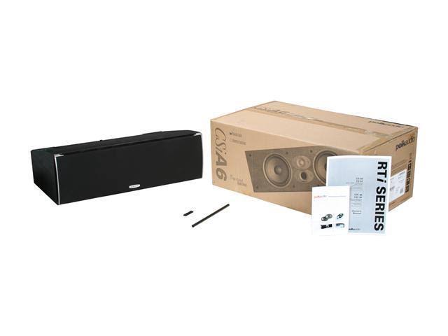 Polk Audio CSiA6 High Performance Center Channel Speaker (Black)