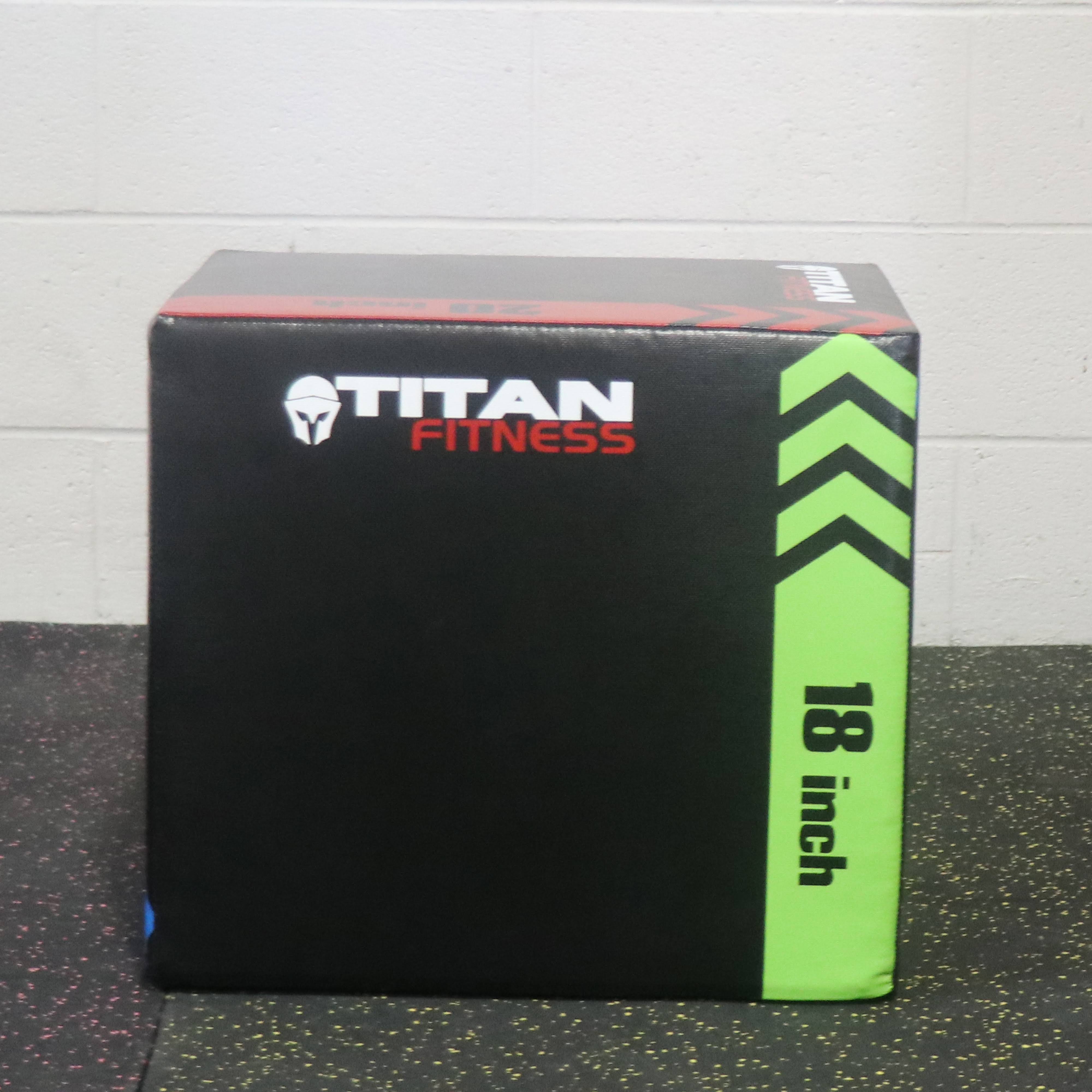 Titan 3-in-1 Heavy Foam Plyometric Box 16 inch 18 inch 20 inch