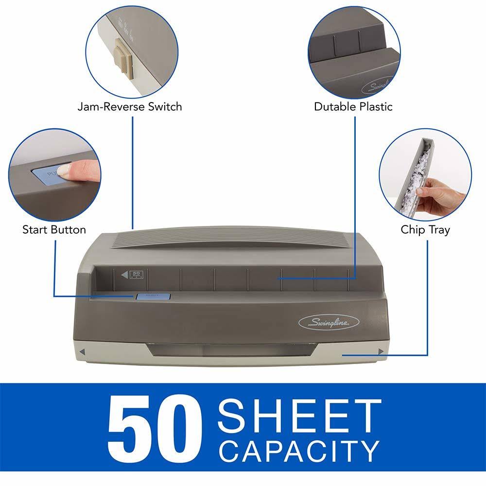 Swingline 350MD 50 Sheet Electric Hole Punch