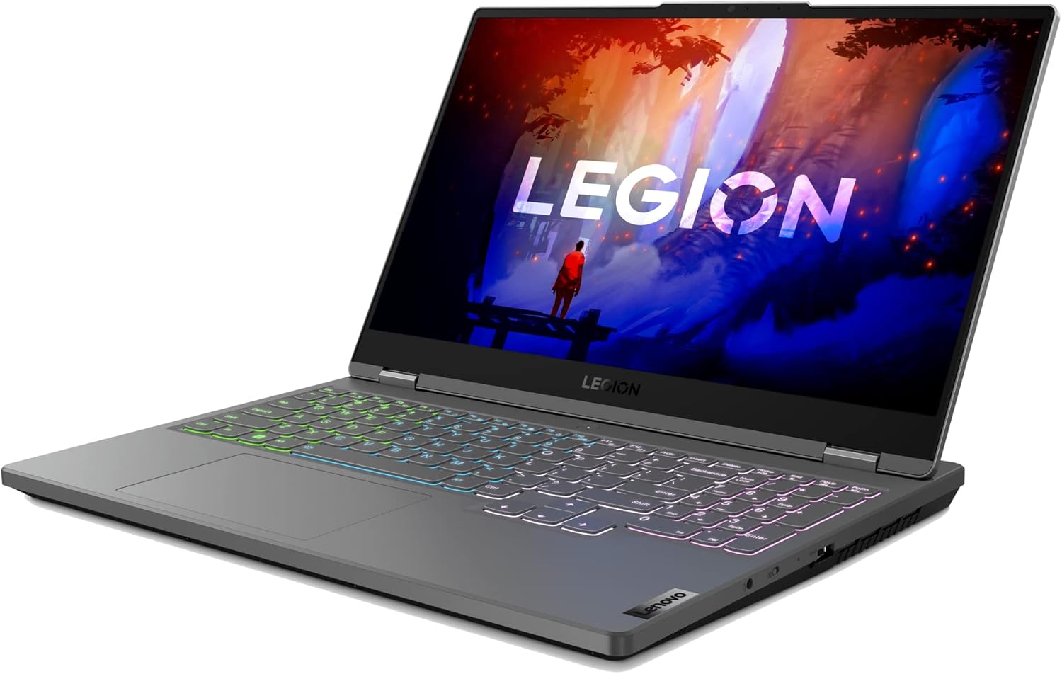 Lenovo Legion 5 Gaming Laptop (15.6" FHD IPS 165Hz, 32GB DDR5 RAM, 1TB PCIe SSD, GeForce RTX 3060, Intel Core i5 (> i7-11800H)) 4-Zone RGB Backlit KB, WiFi 6E, IST Cable, Win 11 Home, Gary