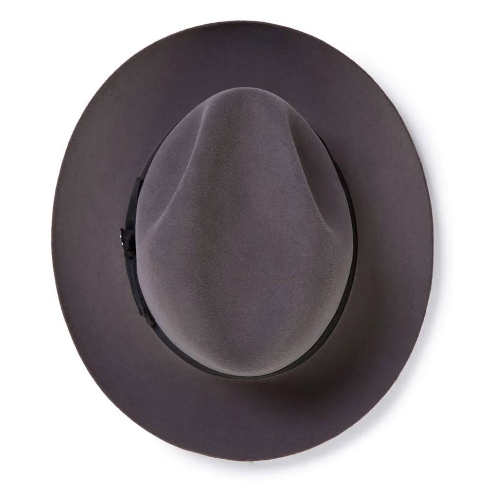 Stetson Temple - Fedora Hat TFTMPL Caribou - 7 3/8 Fur Felt