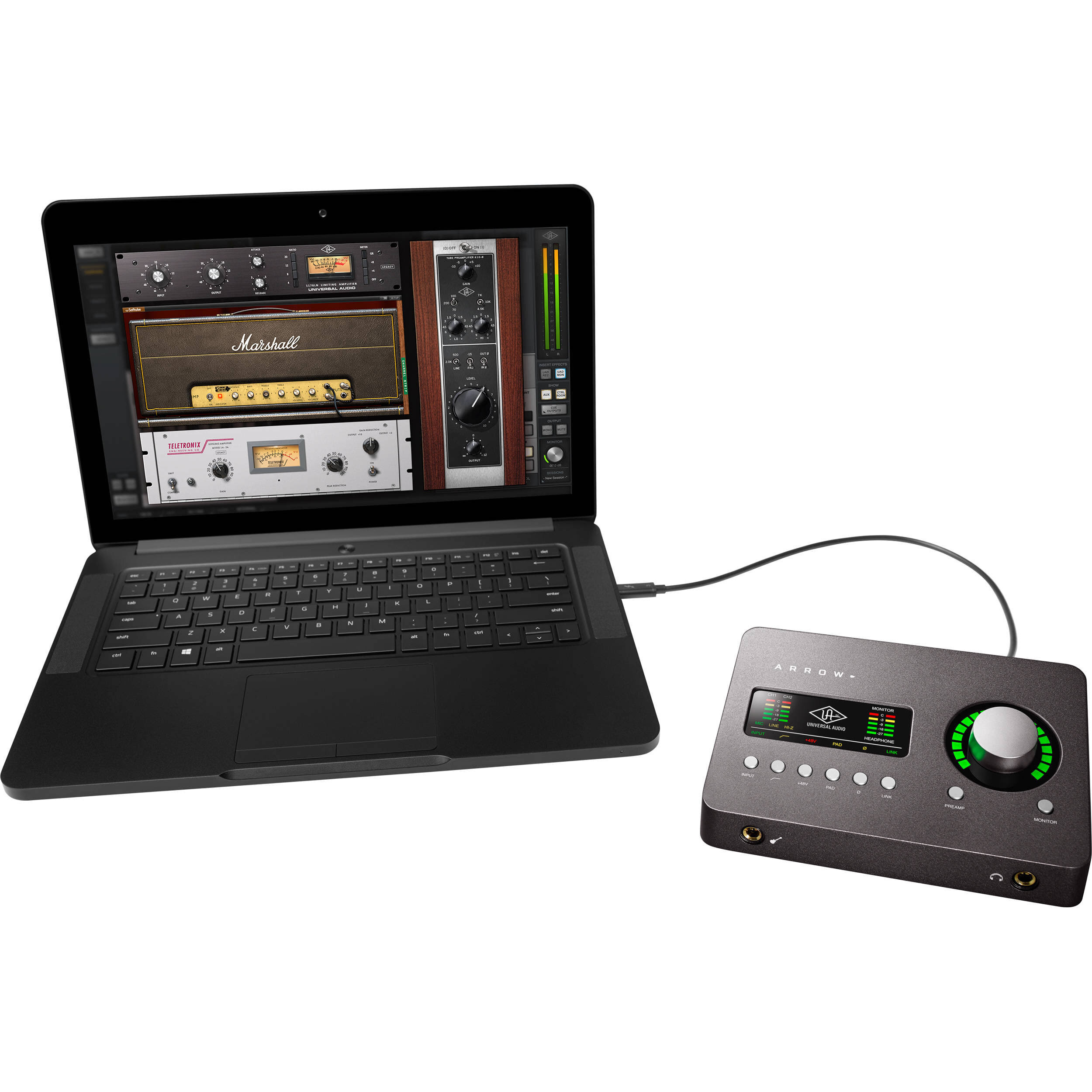 Universal Audio Arrow 2x4 Thunderbolt 3 Interface with Solo DSP Processor