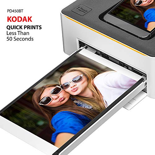 Kodak Dock Premium 4x6” Portable Instant Photo Printer, Bluetooth Edition | Full Color Photos, 4Pass & Lamination Process | Compatible with iOS, Android,Devices (2021 Edition)
