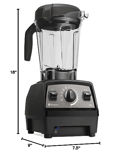 Vitamix Propel Series 750 Blender, Professional Grade Blender, 4 Presets + Self-Cleaning, Smoothie, Frozen Dessert, Soups and Dips, 64-oz Pitcher, White