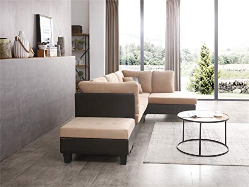 Edward Sectional, Tan