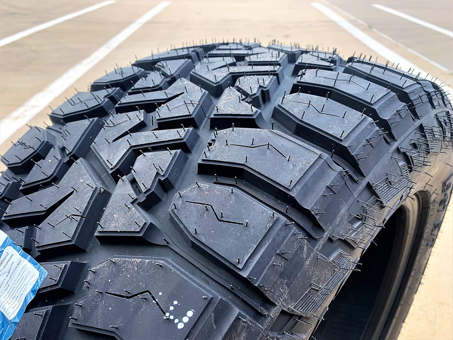 Lancaster LS-57 R/T All-Terrain Mud Off-Road Light Truck Radial Tire-35X12.50R22 35X12.50X22 35X12.50-22 117Q Load Range E LRE 10-Ply BSW Black Side Wall