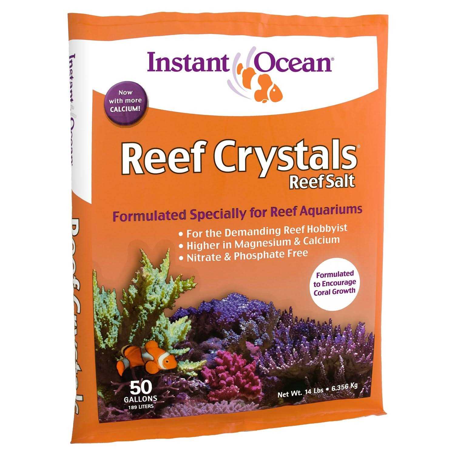 Instant Ocean Reef Crystals Reef Salt - Pet Supplies online store