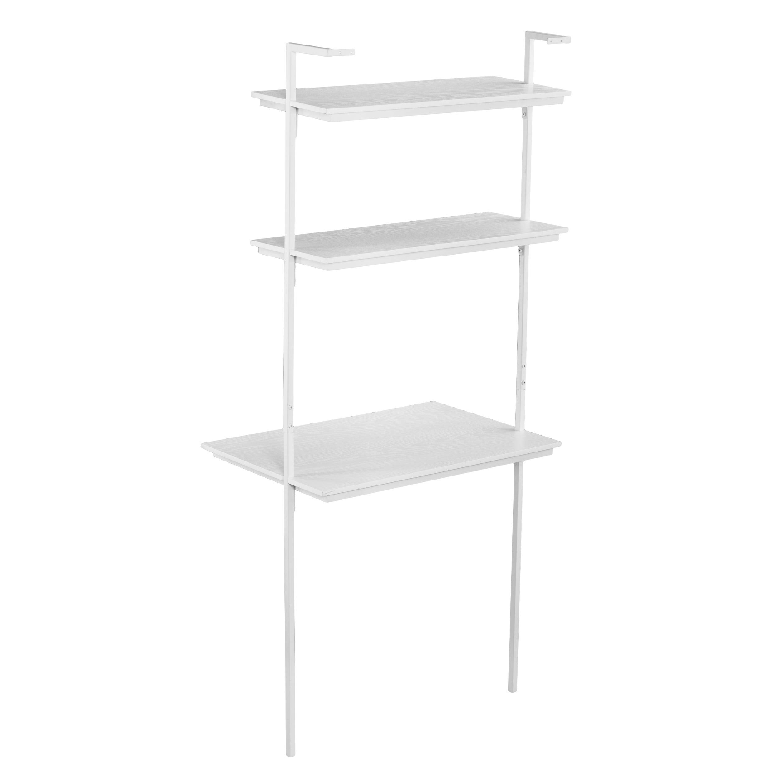 Holly u0026 Martin Haeloen Wall Mount Desk - White