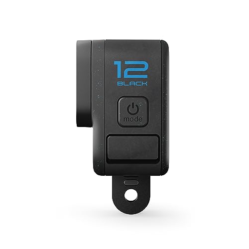 GoPro HERO12 Black - Waterproof Action Camera with 5.3K60 Ultra HD Video, 27MP Photos, HDR, 1/1.9" Image Sensor, Live Streaming, Webcam, Stabilization