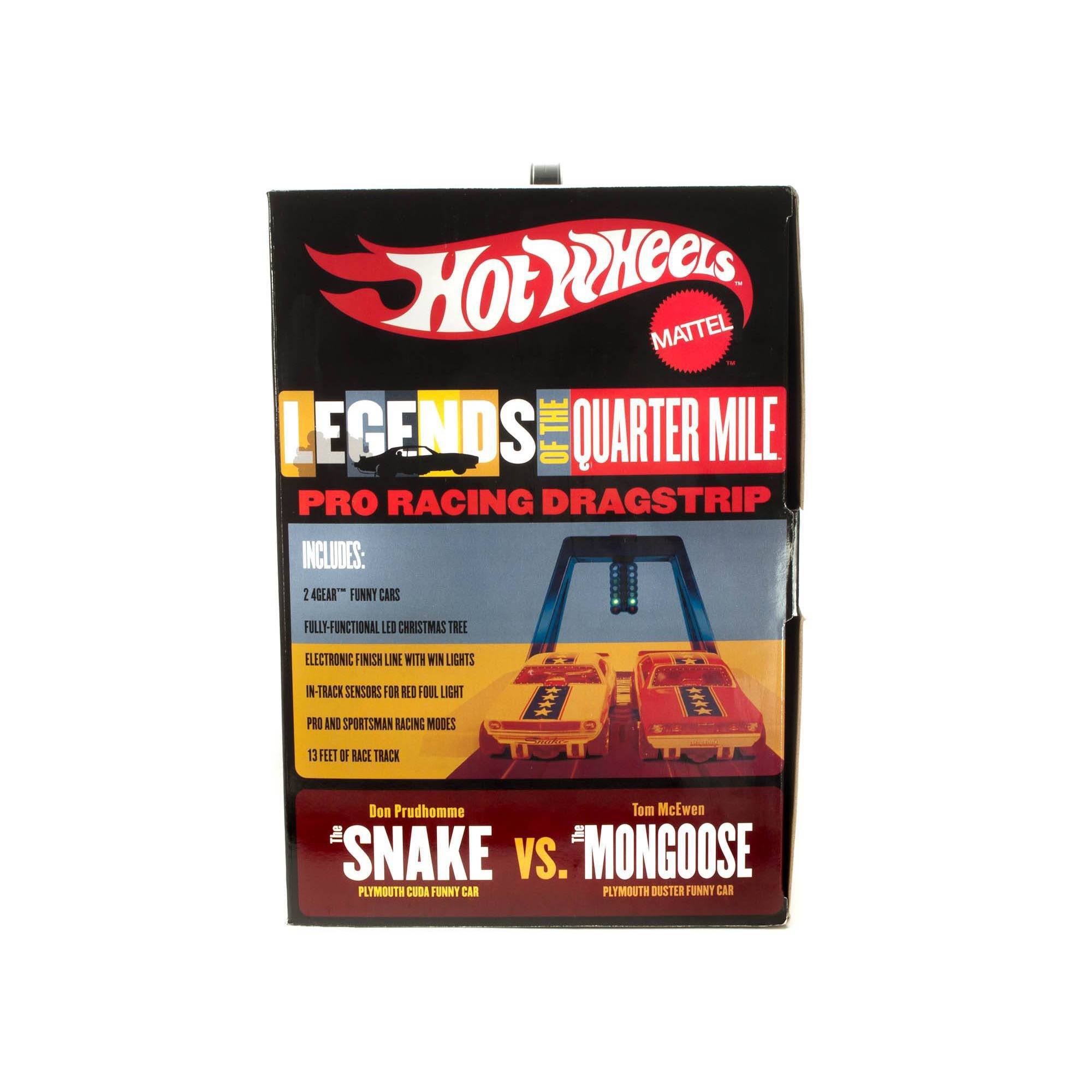 Auto World Hot Wheels Slot Snake Vs Mongoose Car Racing Set SRS330