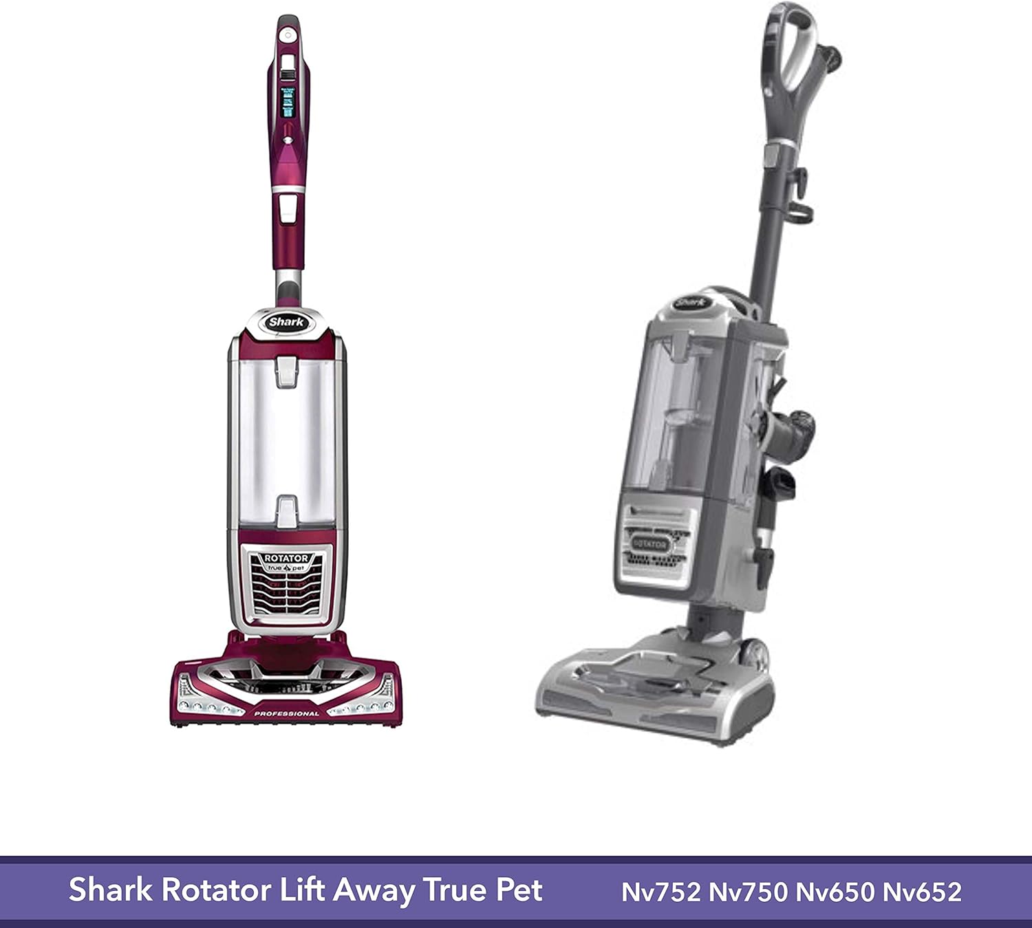 Genuine Shark Vacuum Replacement Parts for Shark Rotator Lift Away True Pet Nv752 Nv750 Nv650 Nv652 - Dust Bin Canister Holder/Base Motor / 22 FT. Electrical Power Cord - Genuine Shark Atta