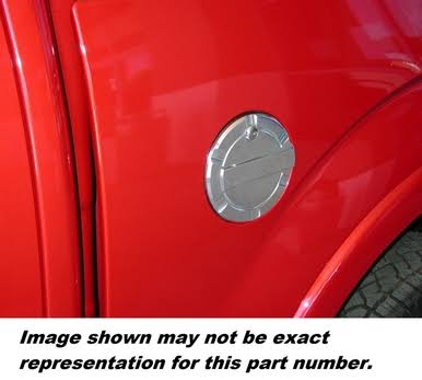All Sales 6952PL Striker Billet Fuel Door -Polished Locking