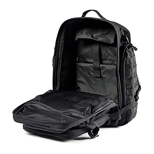 5.11 Tactical Backpack‚ Rush 72 2.0‚ Military Molle Pack, CCW with Multiple Compartments, 55 Liter, Large, Style 56565‚ Black