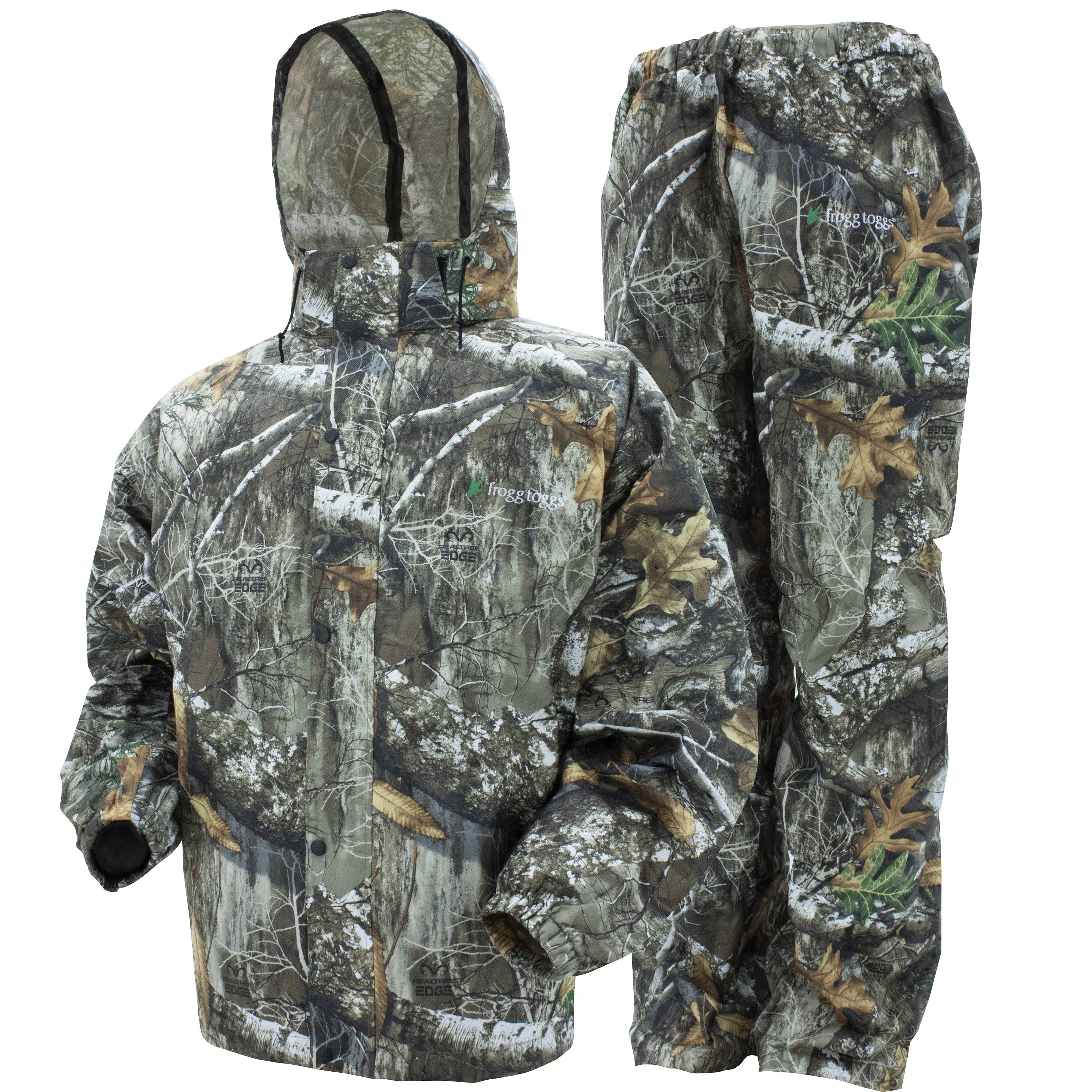 Frogg Toggs All Sport Camo Rain Suit - Realtree Edge Small