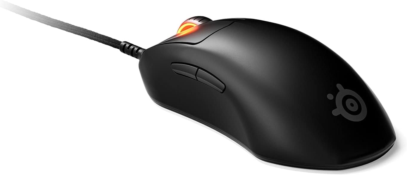 SteelSeries Rival 5 Gaming Mouse with PrismSync RGB Lighting and 9 Programmable Buttons �C FPS, MOBA, MMO, Battle Royale �C 18,000 CPI TrueMove Air Optical Sensor - Black