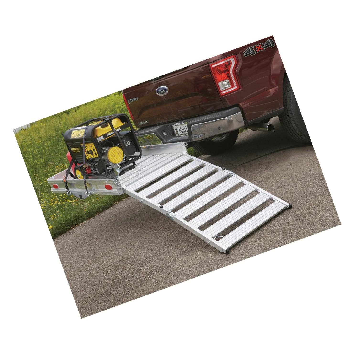 Guide Gear Extra-Large Folding Aluminum Cargo Carrier with 3-Position Ramp