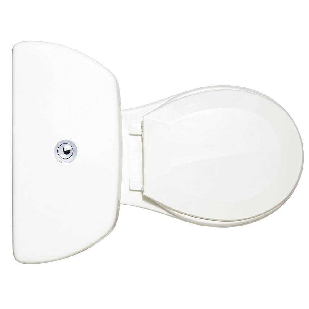 Niagara Stealth 2-Piece 0.8 GPF Single Flush Round Toilet in White