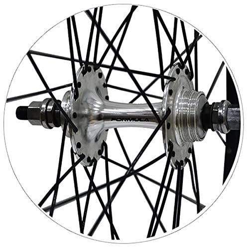 700C 32 Spoke Wheelset 40mm Height Rim Front and Rear Wheel Single Speed Ball Bearings V Brake Hub for Fixed Gear
