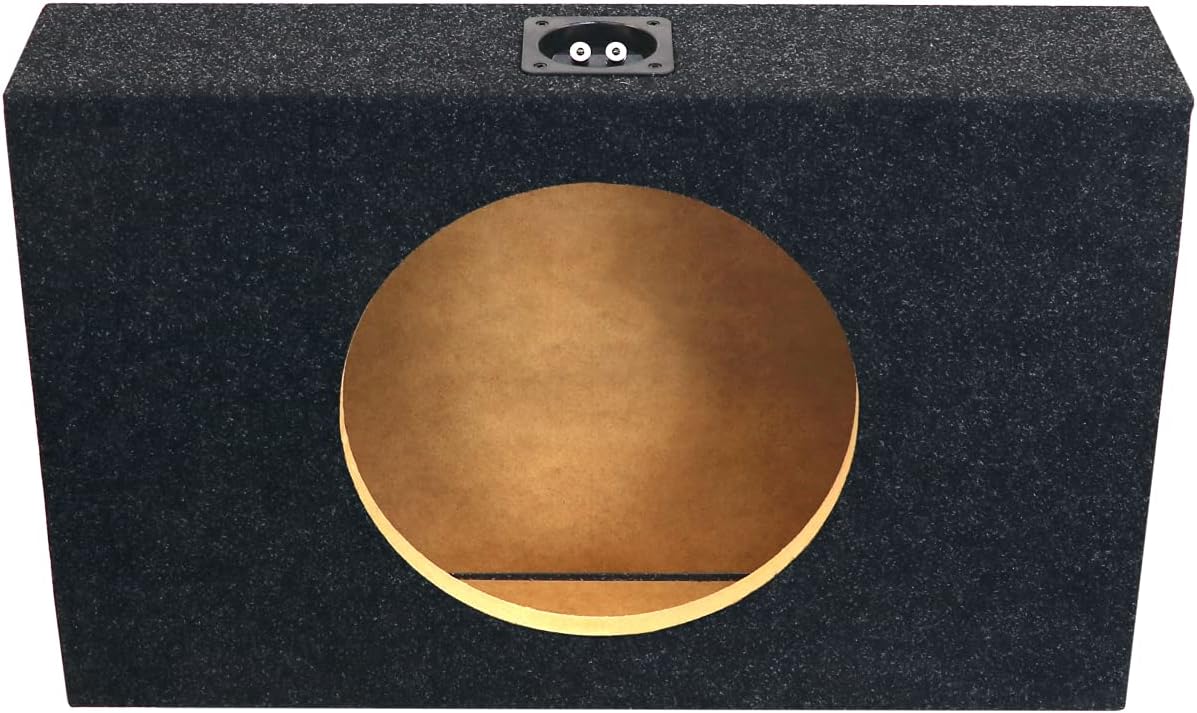 Atrend 15SPLDV 15 Dual Vented SPL High Grade MDF Subwoofer/Speaker Enclosure Subwoofer Box Designed and Engineered In USA With The Latest In Computer Automated Design So You Can Let The Music Move You