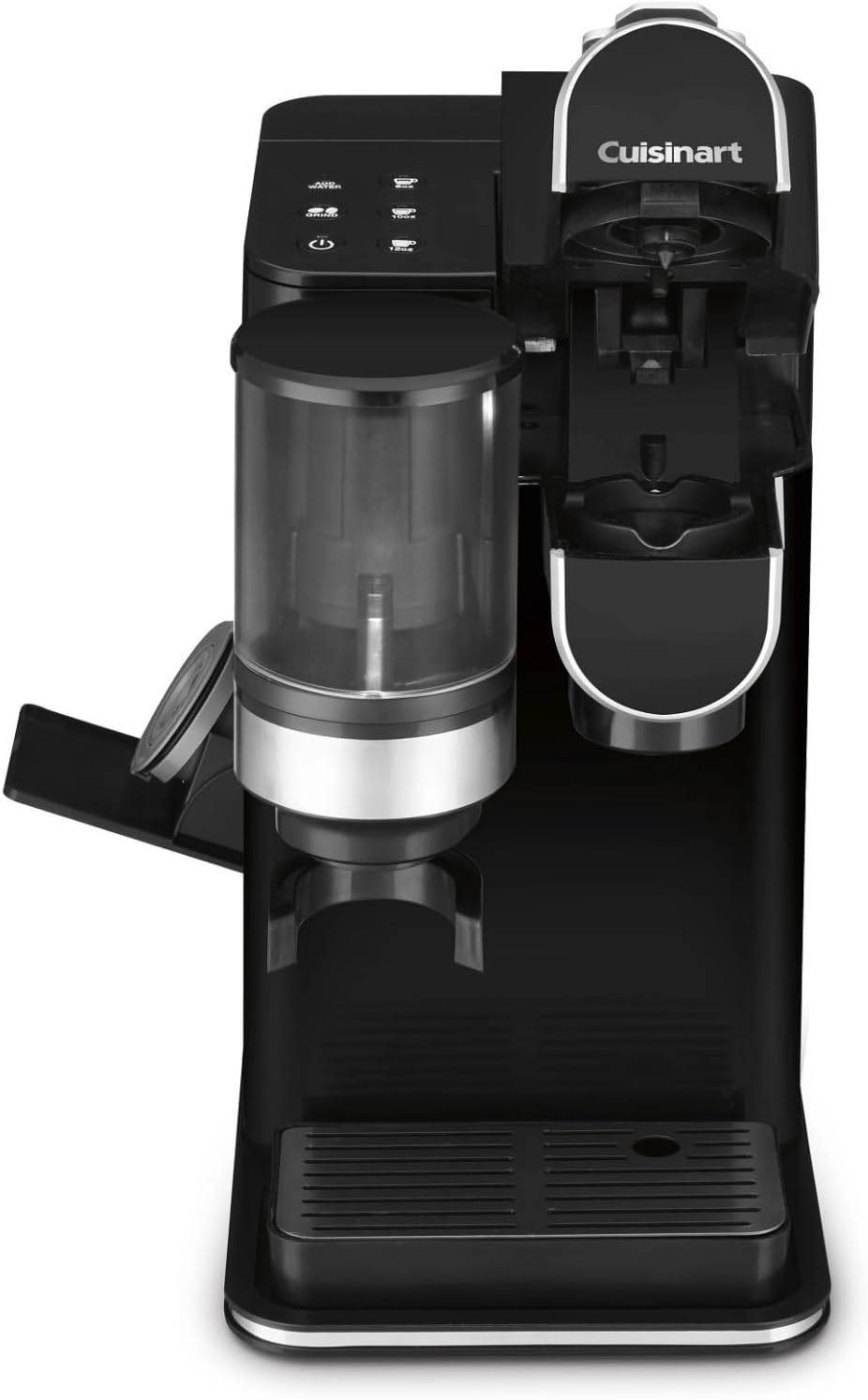 Cuisinart DGB-2 Grind and Brew Single-Serve Brewer with Coffee Canister with Measuring Spoon and Stainless Steel Tumbler Bundle (3 Items)