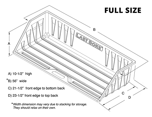 Mid Size Truck Bed, Cargo Box Organizer, Slides Out onto Your Tailgate for Easy Access to Load or Unload Your Cargo, Truck Accessories Stores and Protects Your Cargo and Your Truck