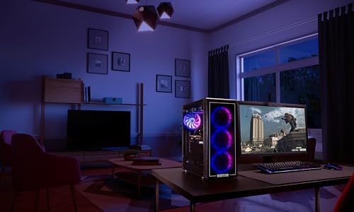 Q5 Pro Gaming PC | AMD Ryzen 7 8700F 6X 5GHz 16 Threads | NVIDIA RTX 5060 8GB | 32GB RAM | 1TB NVMe SSD | WiFi 5 | Windows 11 Pro