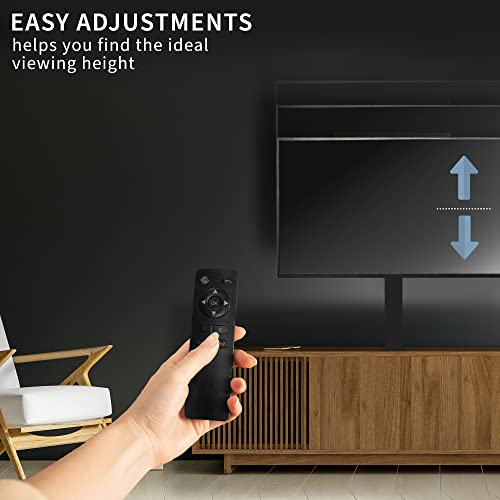 VIVO Motorized TV Stand, Vertical Lift Television Stand with Remote Control, Compact TV Mount Bracket