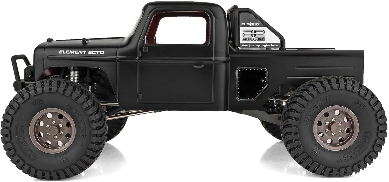 Team Associated Enduro Trail Truck Ecto Black RTR LiPo Combo ASC40122C Trucks Electric RTR 1/10 Off-Road