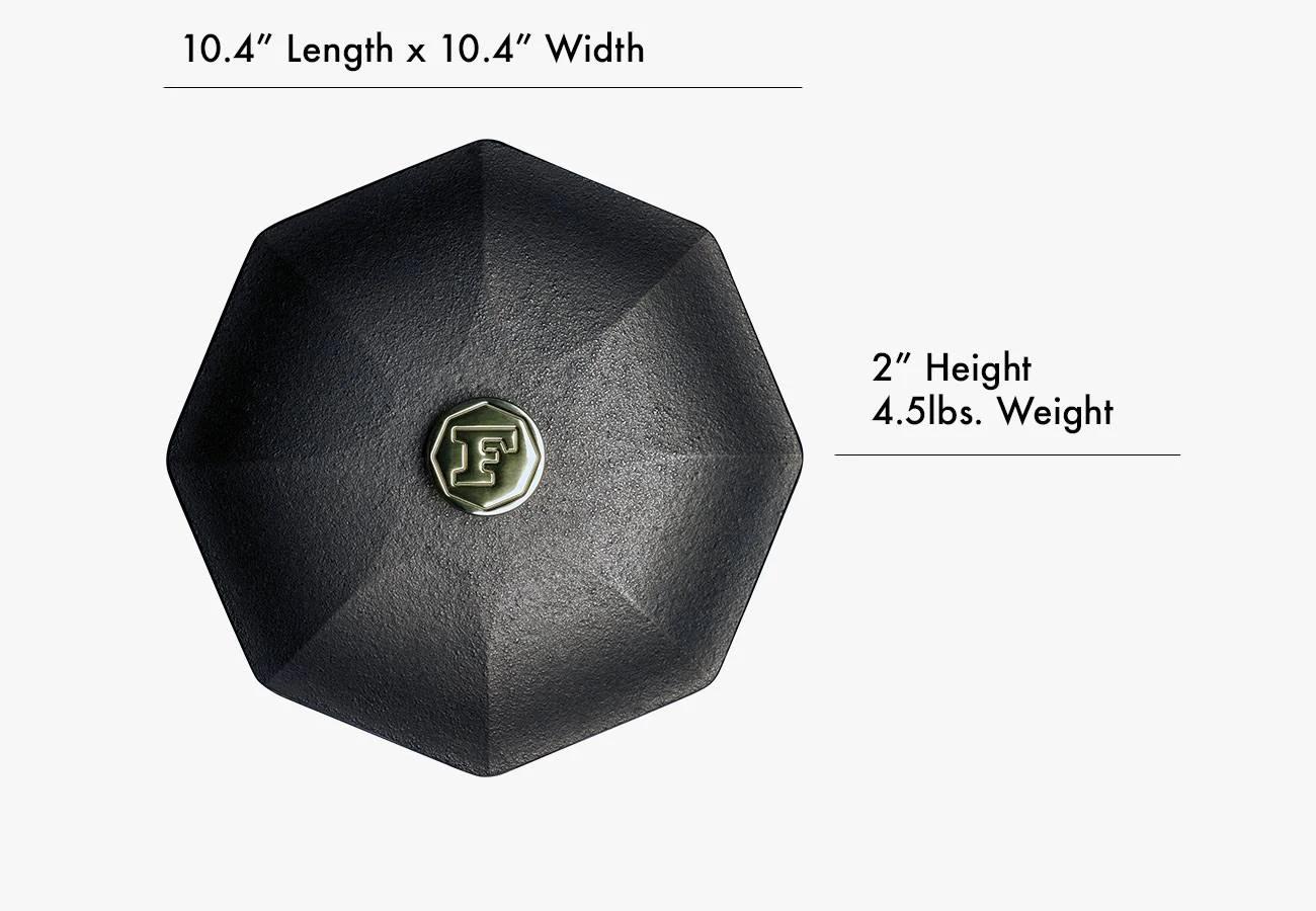 Finex Cast Iron Skillet Lid - 10 in.