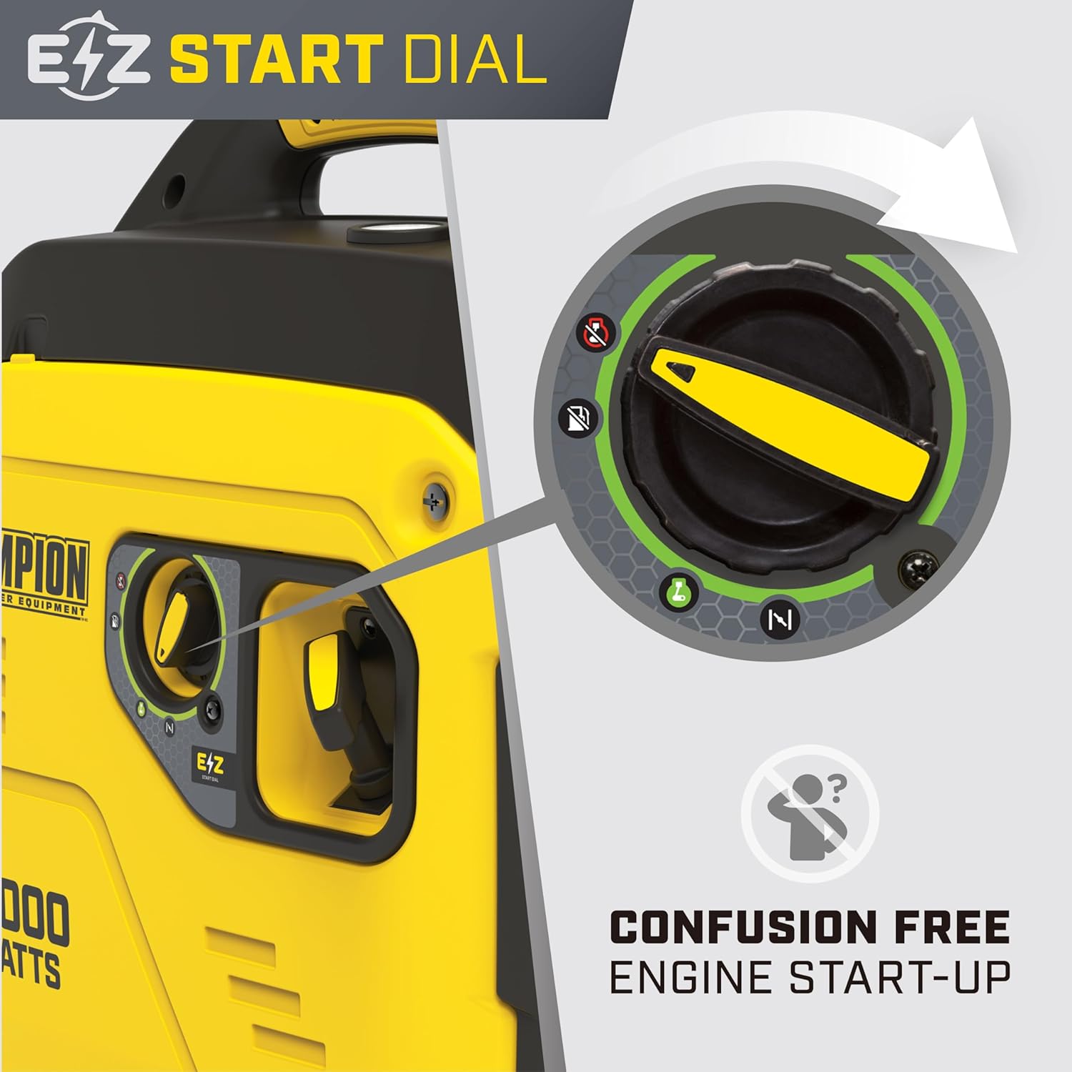 Champion Power Equipment 4000-Watt RV Ready Portable Inverter Generator with Quiet Technology and CO Shield