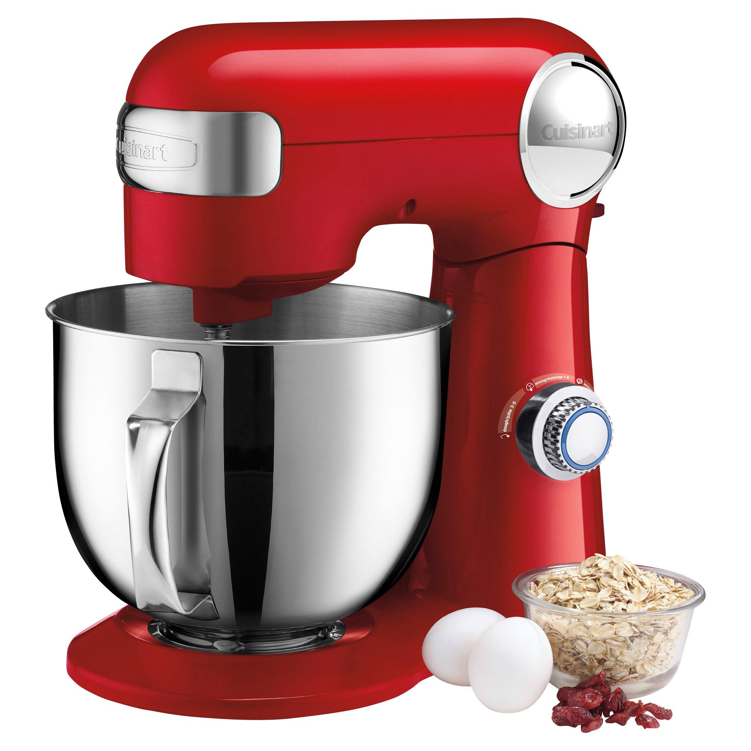Cuisinart Precision Master 5.5 Qt (5.2L) Stand Mixer Red