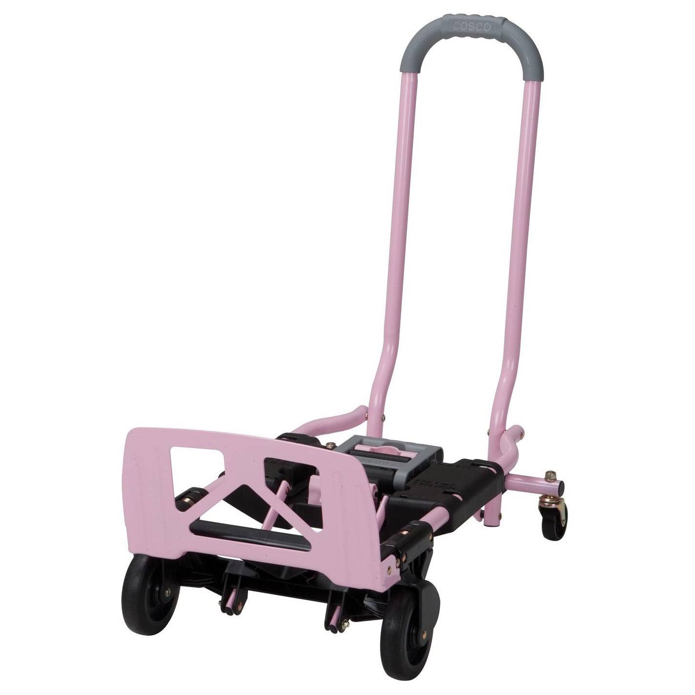 Cosco Shifter Multi-position Folding Hand Truck and Cart, Blue/Green