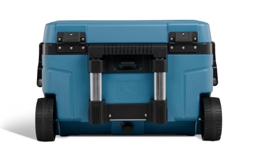 Igloo Trailmate 52Qt Wheeled Cooler, Insulated Hard Shell Ice Chest, Carbonite