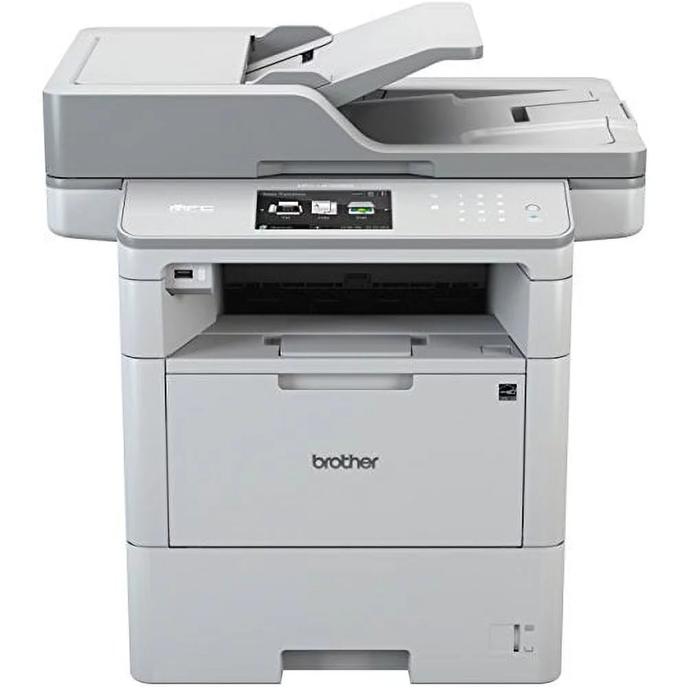 Brother MFC-L6750DW Wireless Monochrome All-in-One Laser Printer, Copy/Fax/Print/Scan -BRTMFCL6750DW