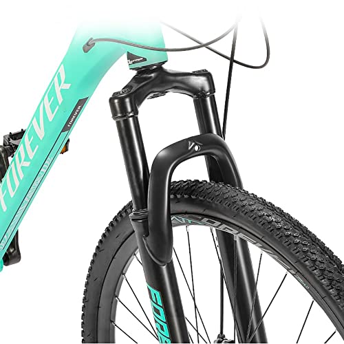26” Mountain Bike, Disc Brake 27 Speed Bicycle Front Suspension, Hardtail Mountain Bikes Alloy Frame, Men and Women Universal Cross-Country Mount