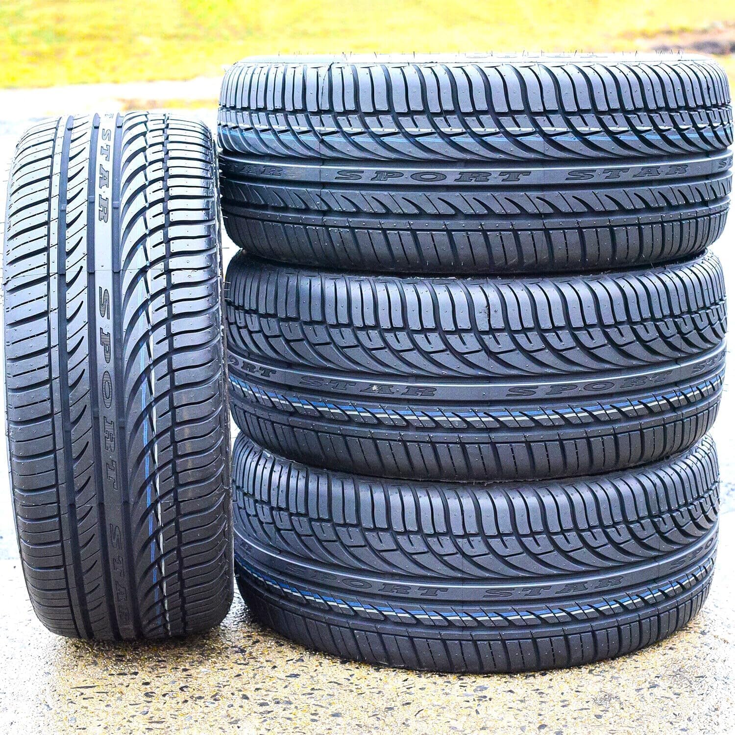 Set of 2 (TWO) Fullway Premium Radial Trailer Tires 205/60R16 All Season Truck SUV Tire High Performance 205/60/16 4-Ply 92H Load Range SL