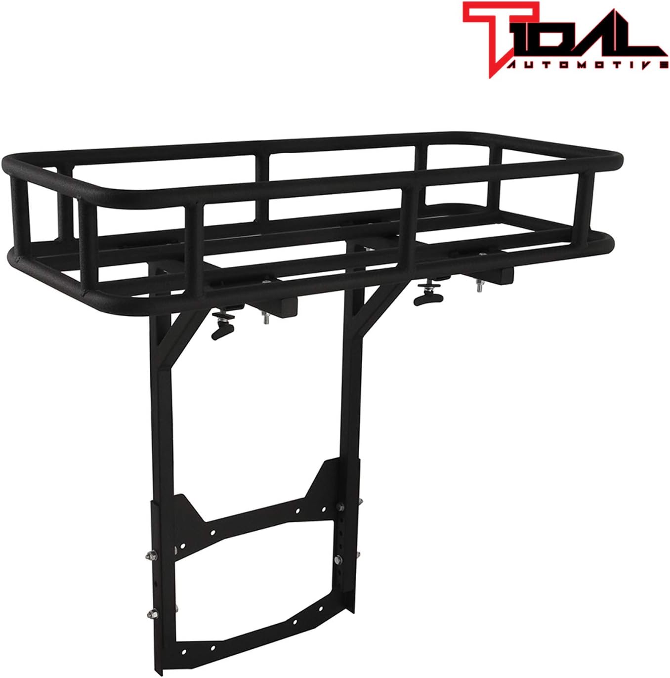 Tidal Rear Cargo Carrier Basket on OE Tailgate with Jack Mount Fit for 18-22 Wrangler JL