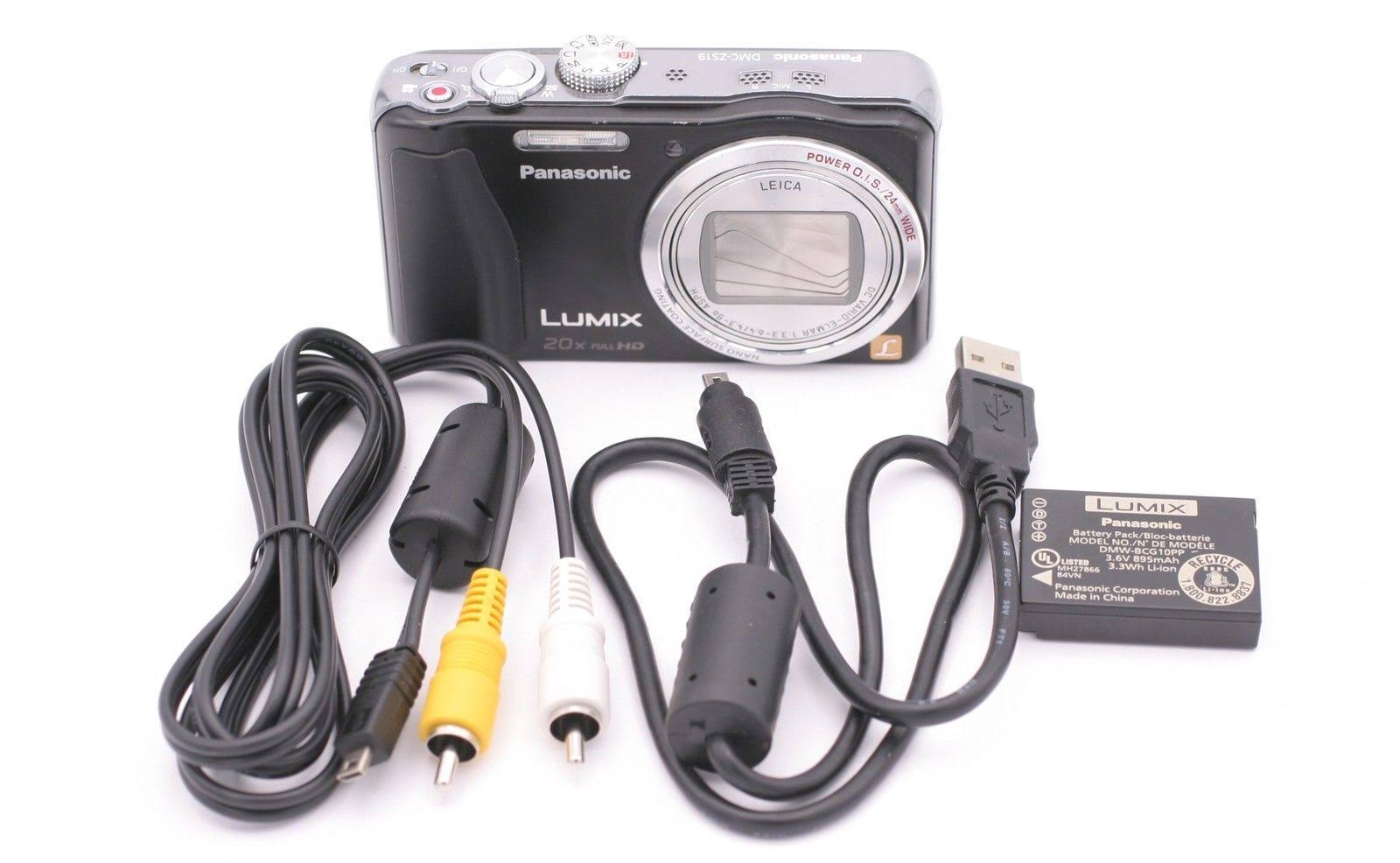Panasonic Lumix Dmc-zs19 Digital Camera, Black