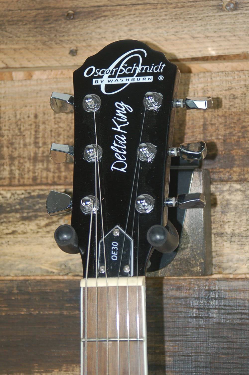 Oscar Schmidt OE30TS Semi Hollowbody Electric Guitar - Sunburst