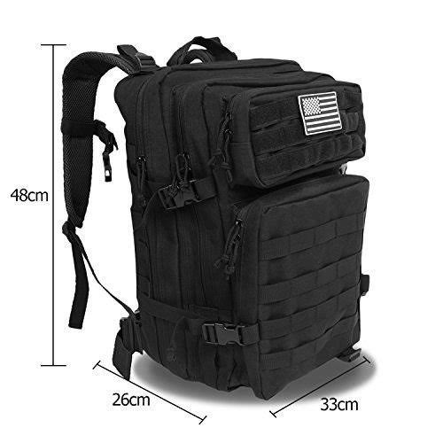 Military Tactical Backpack Large Army 3 Day Assault Pack Molle Bug Out