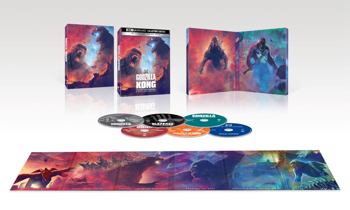 Godzilla/Kong Monsterverse 5-Film Collection (4K Ultra HD + Digital Copy)